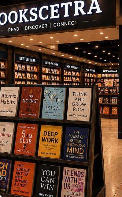 Bookscetra airport store book display
