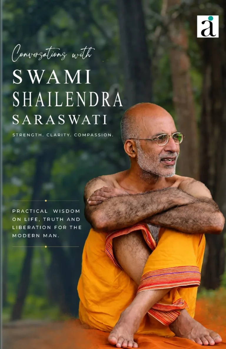 Cover of Conversations with Swami Shailendra Saraswati: Practical wisdom on life, truth and liberation for the modern man