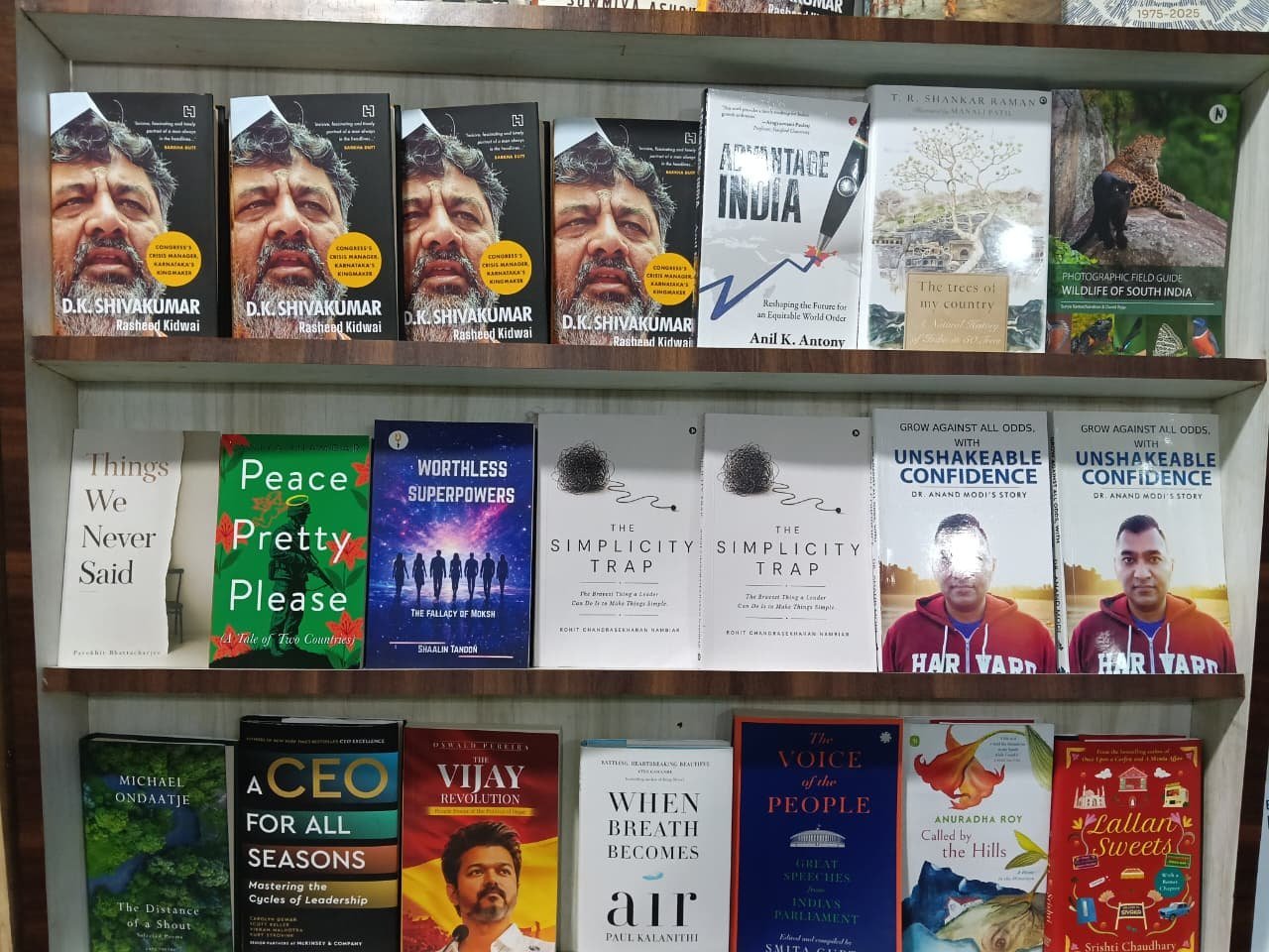 The Simplicity Trap stocked at Bookworm, Bengaluru